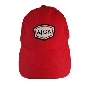 AJGA Imperial Golf True Fit Cap UPF 50 Red Adjustable One Size Fits All